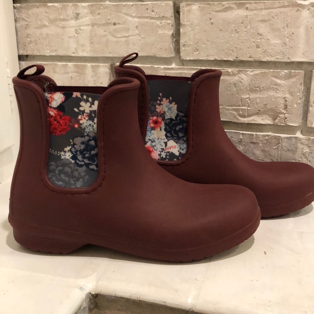 Crocs rain boots